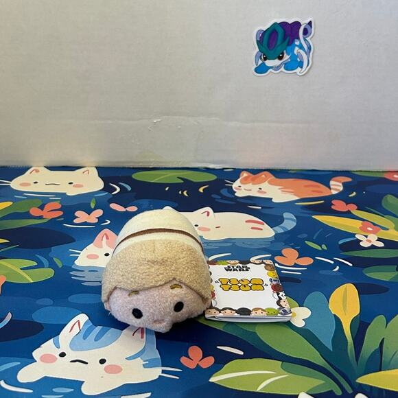 Disney Tsum Tsum Star Wars Luke Skywalker 3.5-Inch Mini Plush Stuffed Toy Doll - Picture 1 of 7